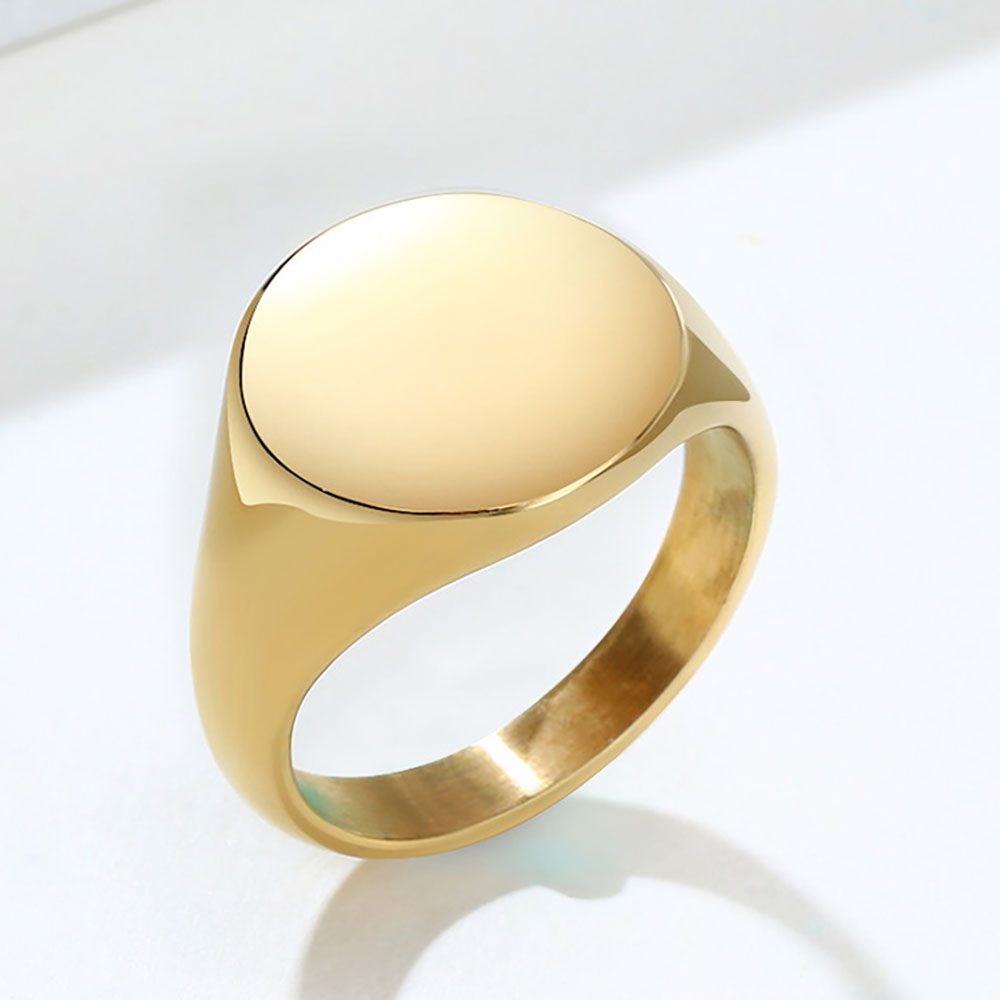 Personalised Initial Engrave C - Initial Ring Custom 评论和价格