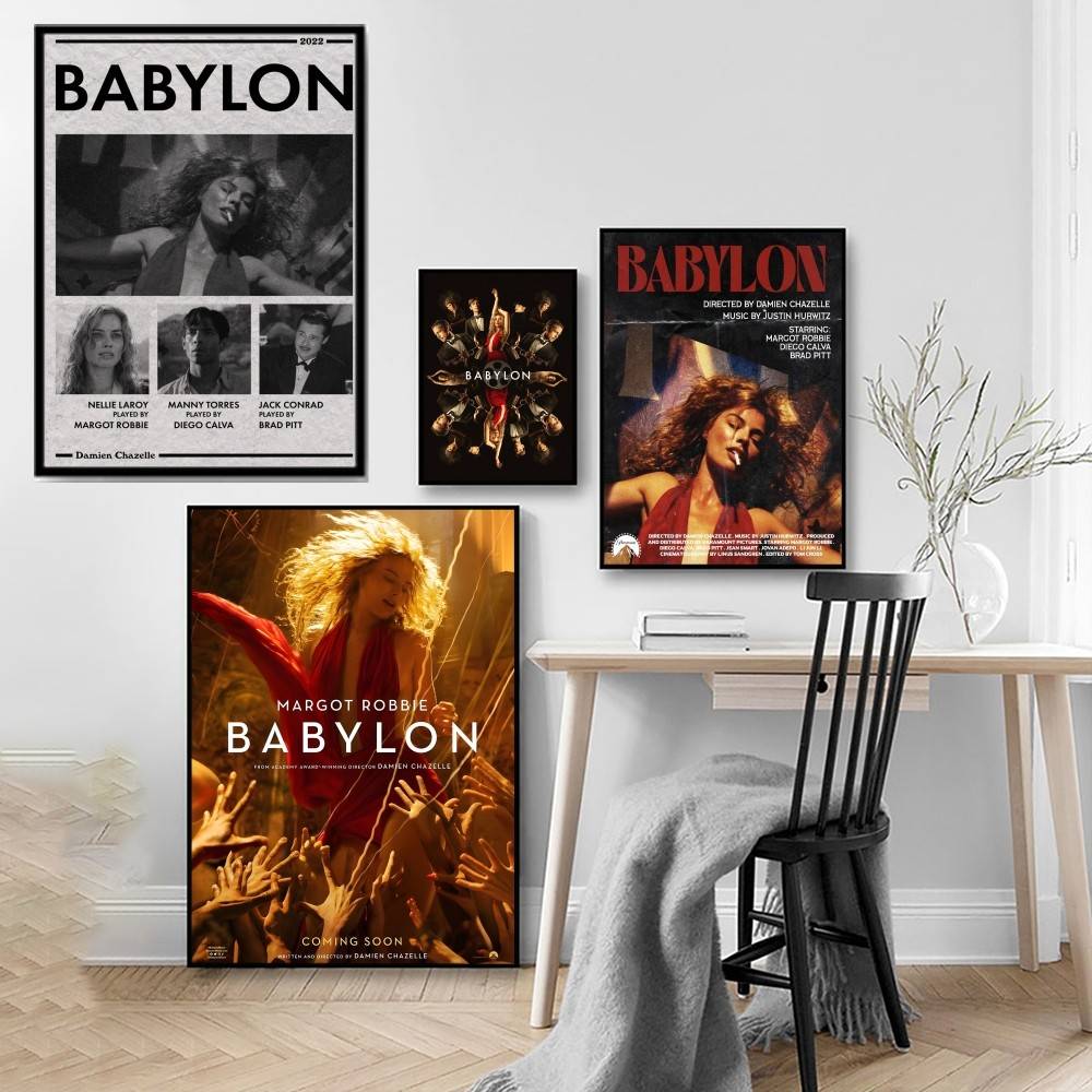 M-Margot R-Robbie Babylon Post - Custom Map Poster 评论和价格