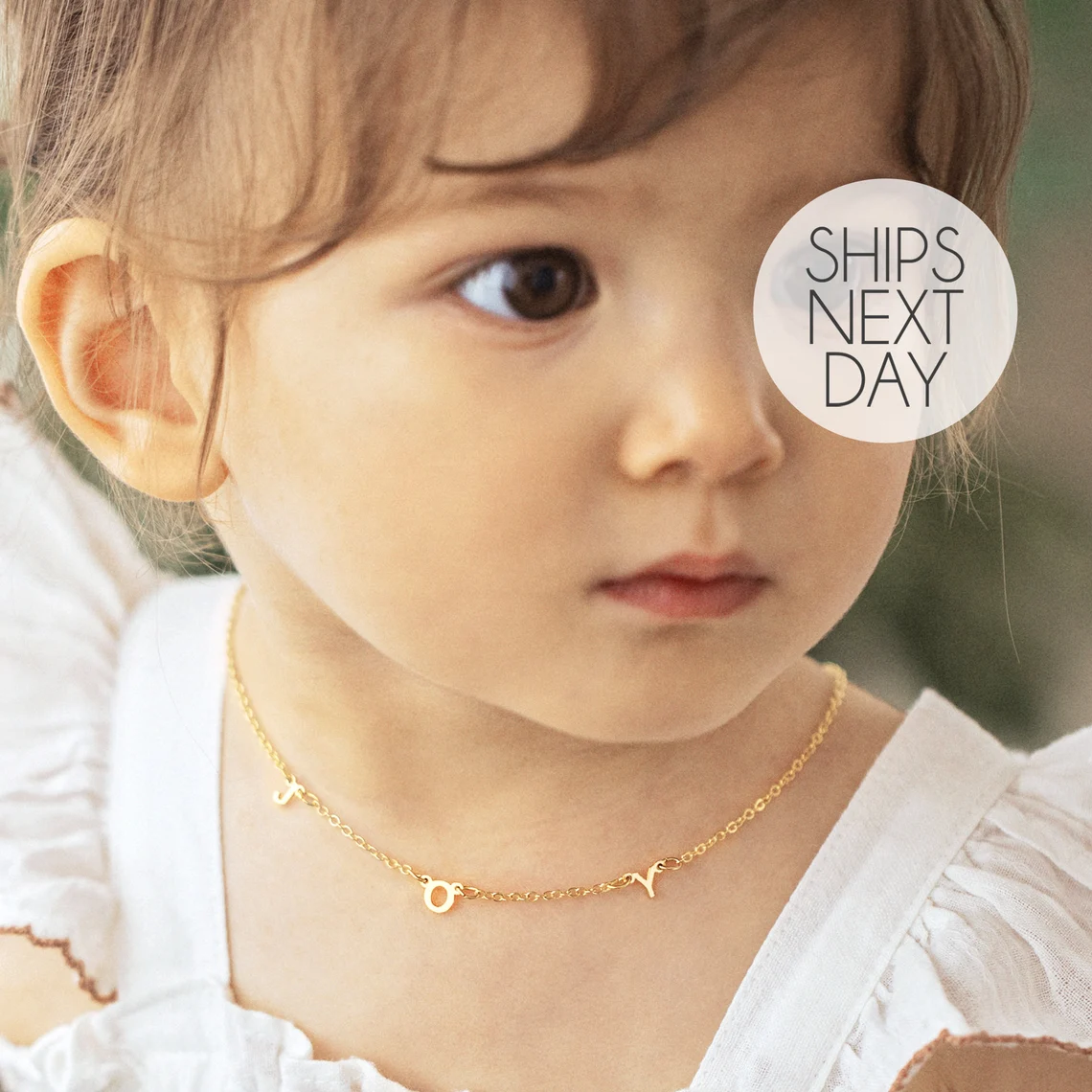 Baby Girl Gift Personalized Fl - Birth Flower Necklace 评论和价格