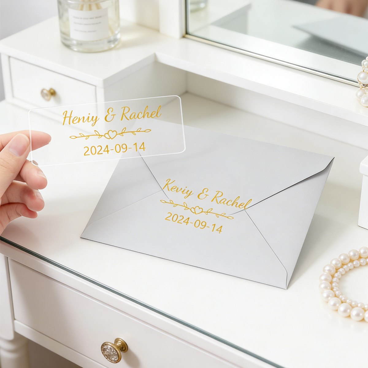 Custom Gold Foil Stickers, Per - Personalised Candle Label 评论和价格