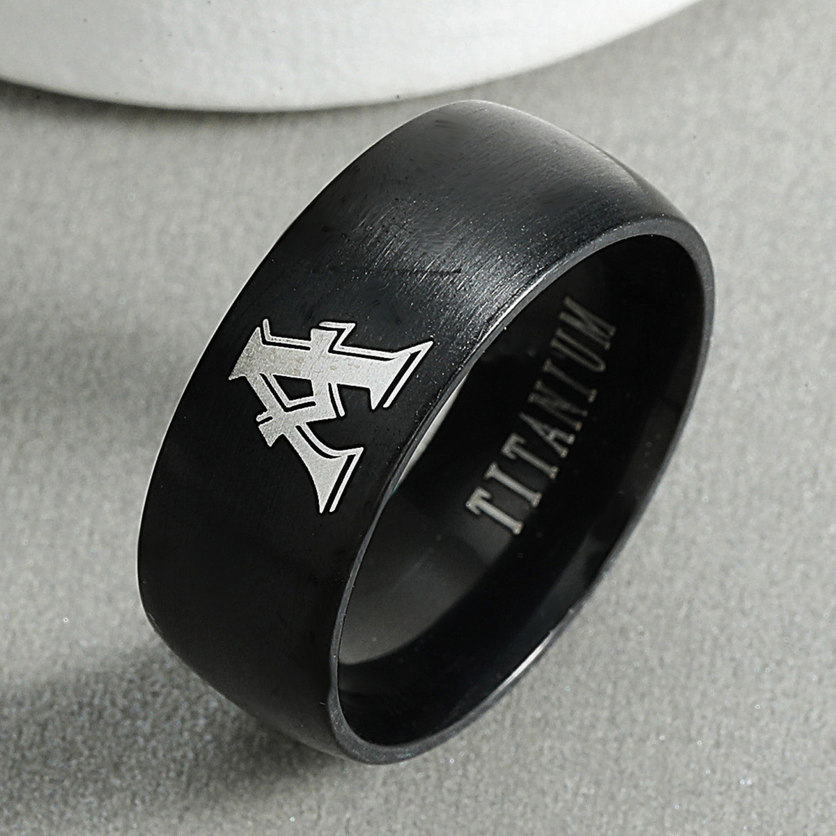 Personalised Initial Women Men - Initial Ring Custom 评论和价格