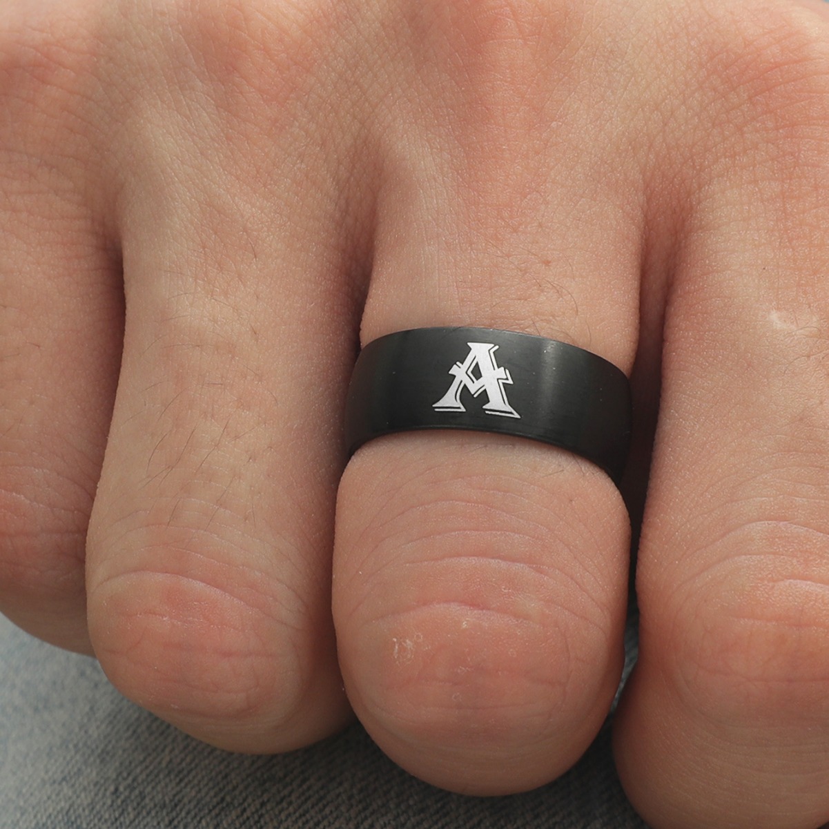 Personalised Initial Women Men - Initial Ring Custom 评论和价格
