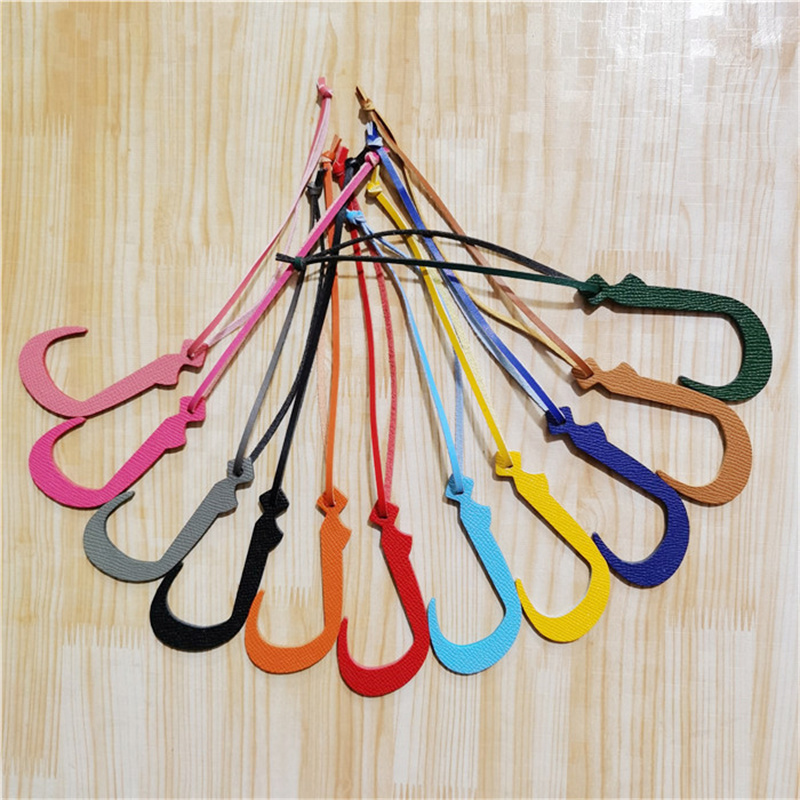 Natural Leather Keychain with  - Monogram Keychain Leather 评论和价格