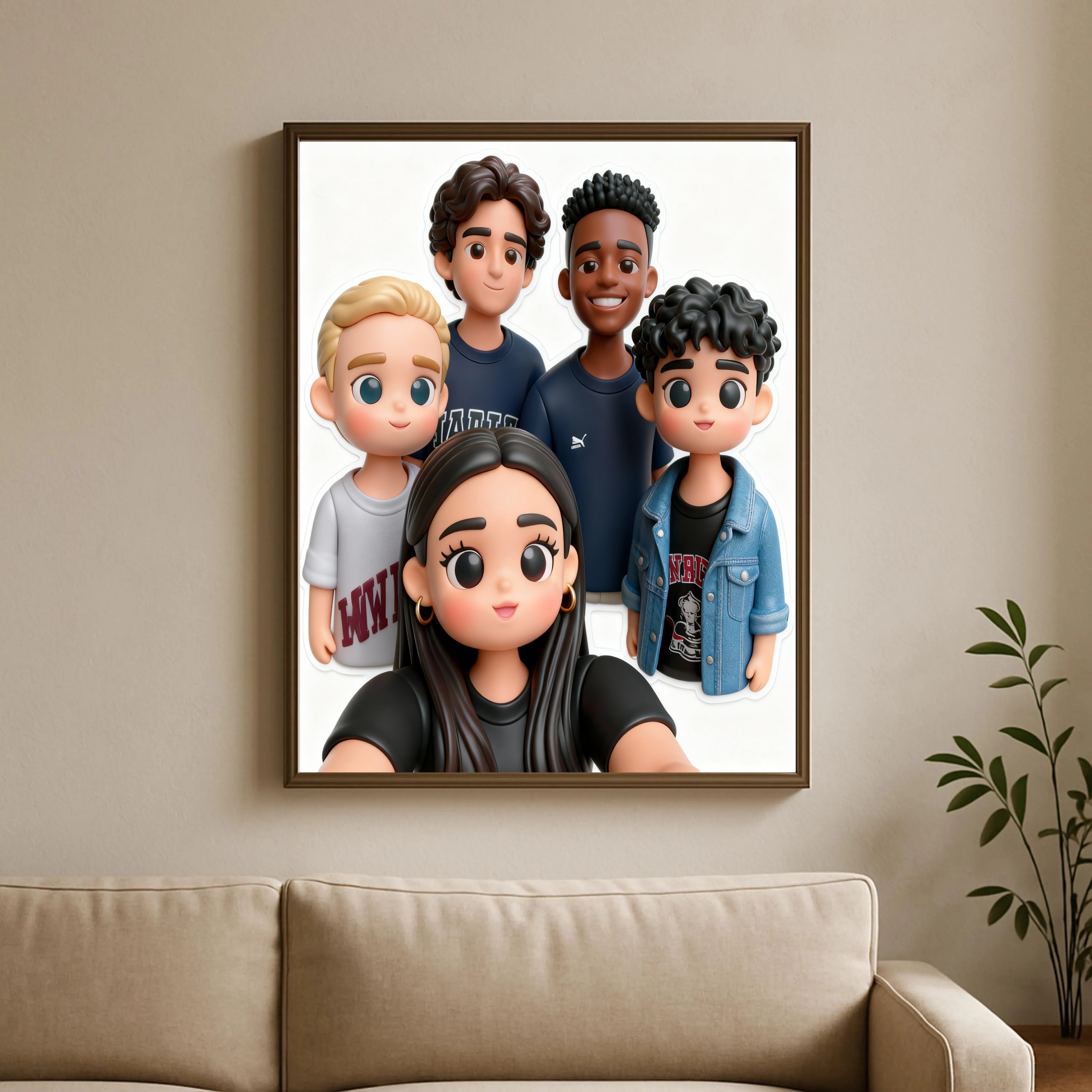 Personalized 3D Cartoon Charac - Custom Star Map 评论和价格