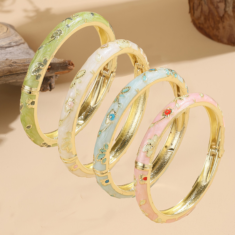 Jardme 3 Pcs Enamel Cloisonne  - Coordinates Bracelet 评论和价格
