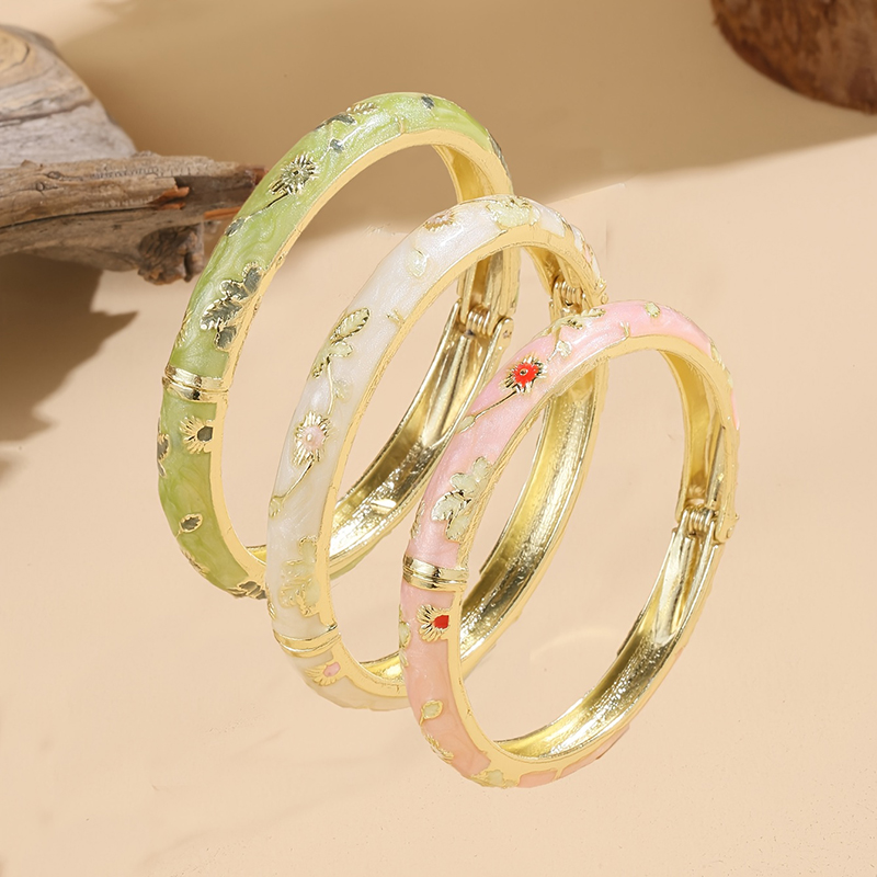 Jardme 3 Pcs Enamel Cloisonne  - Coordinates Bracelet 评论和价格