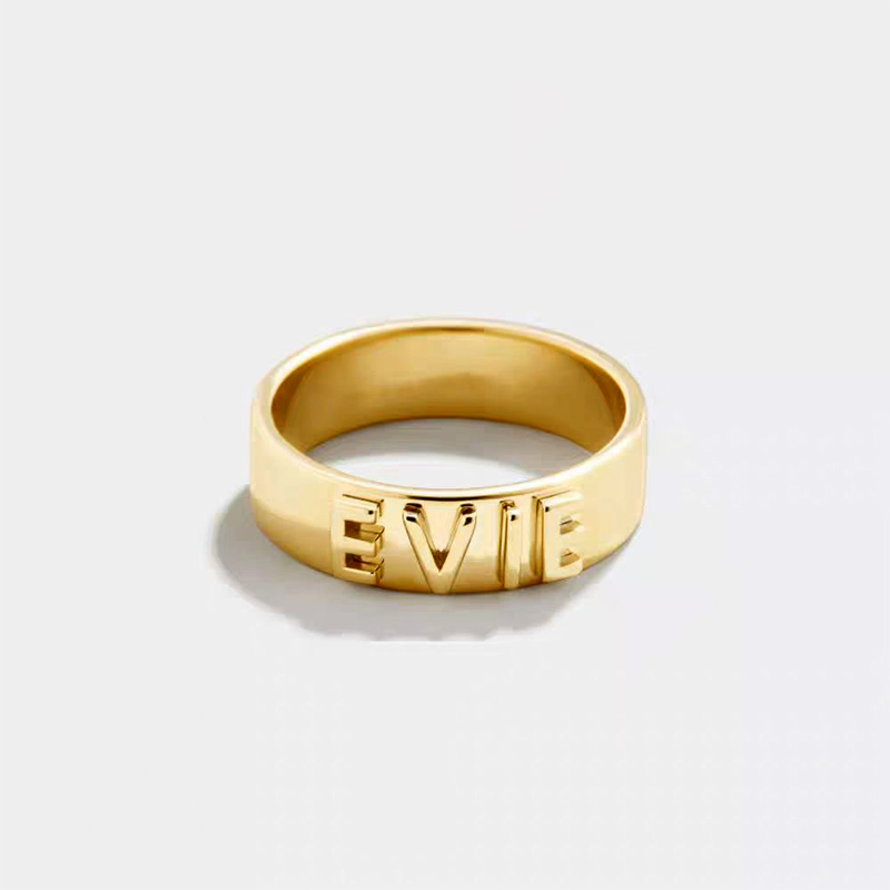 Personalized Name Ring for Men - Initial Ring Custom 评论和价格