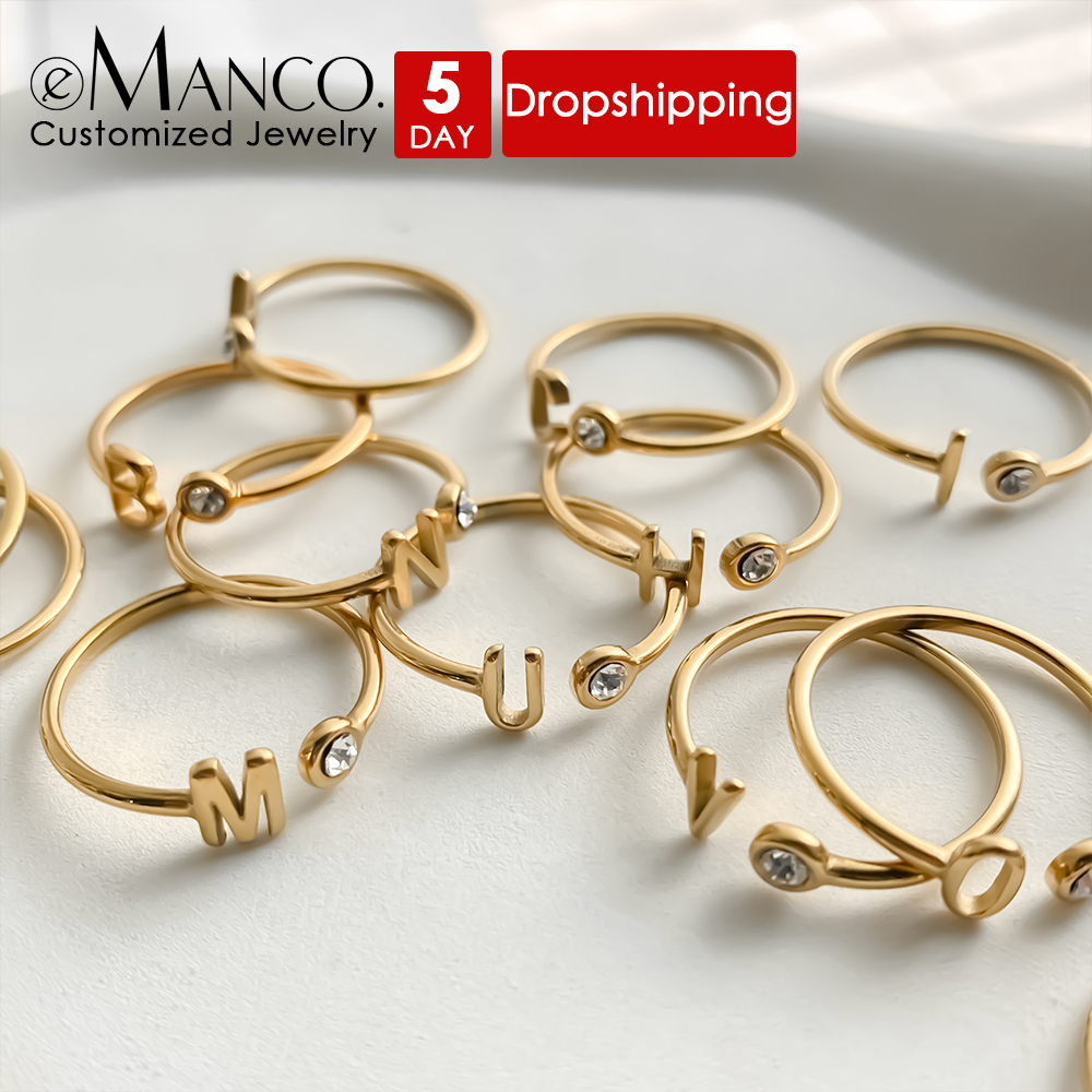 eManco Custom Open End Rings C - Initial Ring Custom 评论和价格
