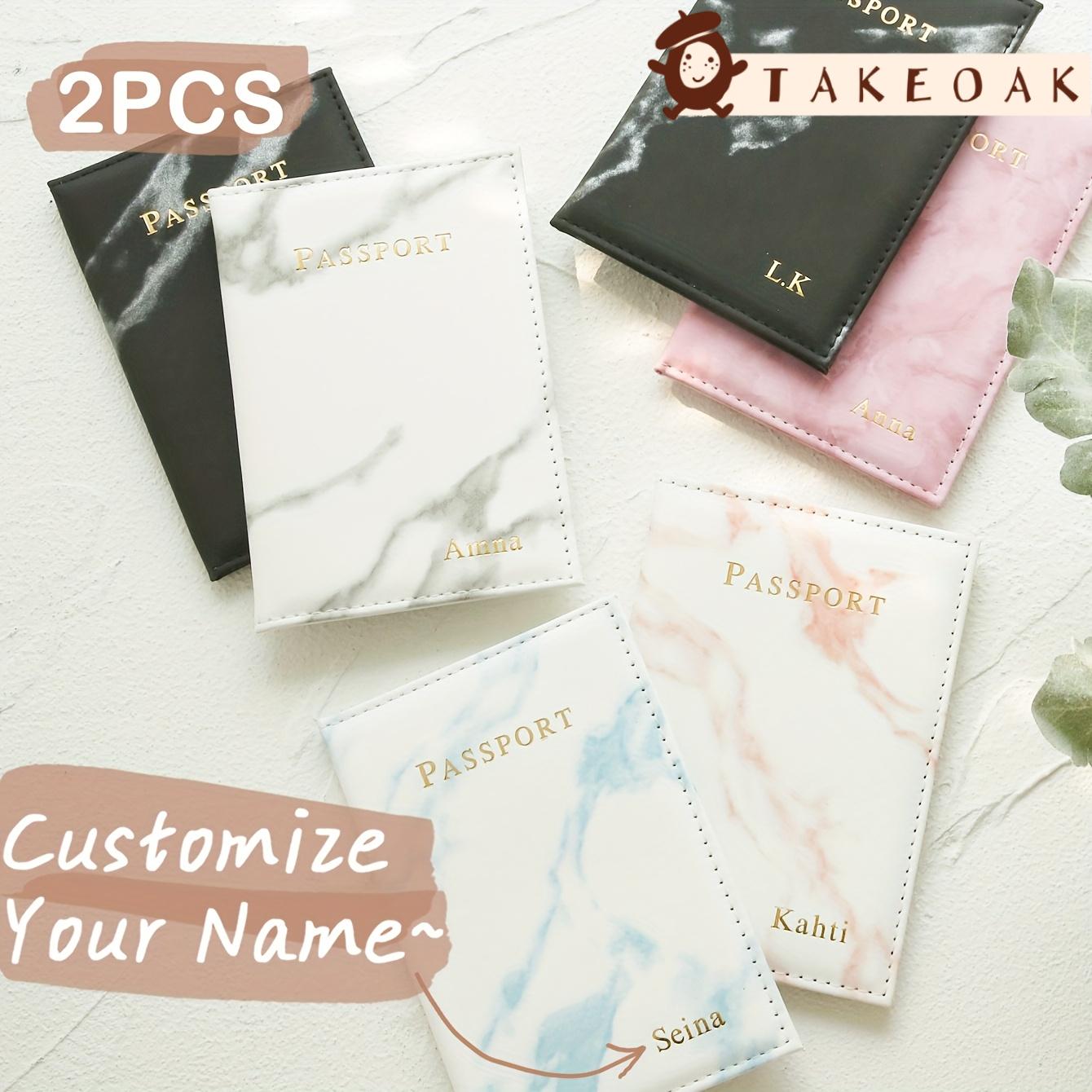 2PCS Custom Couple Passport Ho - Personalized Name Box 评论和价格