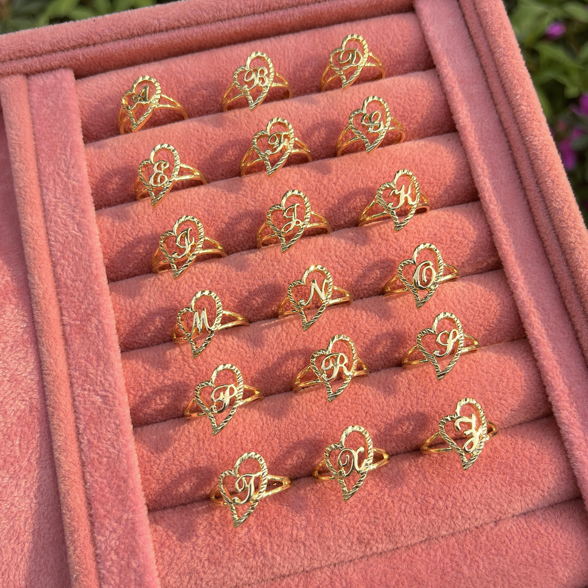 Wholesale Custom 26 Initials H - Initial Ring Custom 评论和价格