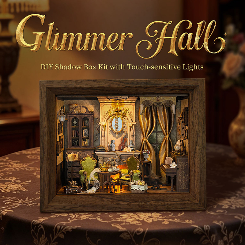 DIY Wooden Miniature Model Kit - Engraved Wood Frame 评论和价格