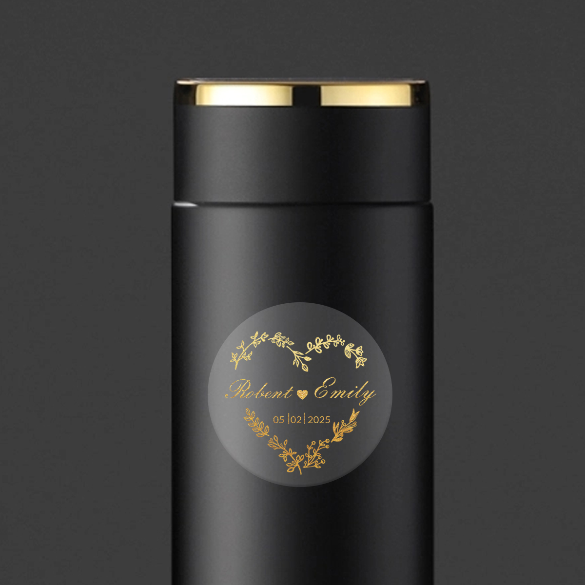 Custom Gold Foil Wedding Stick - Personalised Candle Label 评论和价格